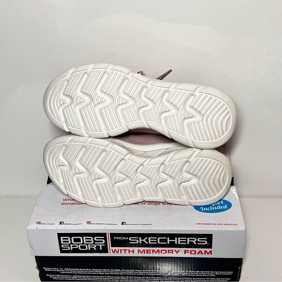 Skechers Bobs Flying Hi Sport B Flex Hi Washable Knit Lace-Up Sneakers - Picture 7 of 7